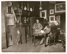 Thomas Oldham Barlow, R.A., c1884. Creator: Joseph Parkin Mayall