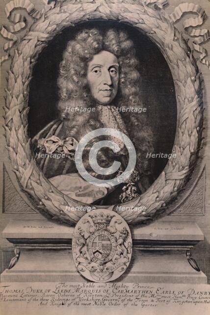 Thomas Osborne, 1st Duke of Leeds, English statesman, c1694 (1894). Artist: Robert White.