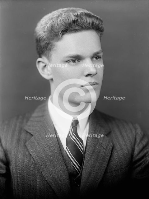 Thomas, Augustus H. - Portrait, 1939. Creator: Harris & Ewing.