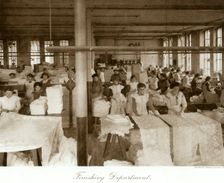 Thomas Adams Lace Factory, Nottingham, Nottinghamshire, 1914. Creator: Waterlow Bros & Layton Ltd