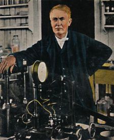 Thomas Alba Edison 1847-1931 1934. Creator: Unknown
