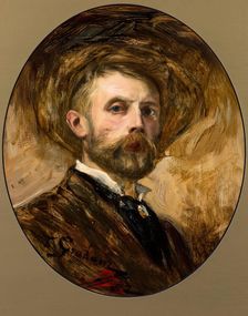 Thomas Alexander Ferguson Graham, Self Portrait, 1882. Creator: Thomas Alexander Ferguson Graham