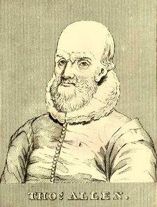 Thomas Allen (1542-1632), 1830. Creator: Unknown