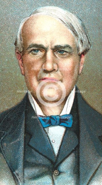 Thomas Alva Edison, American inventor, 1924.  Creator: Unknown.