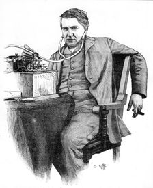 Thomas Alva Edison, American inventor, c1906. Creator: Unknown