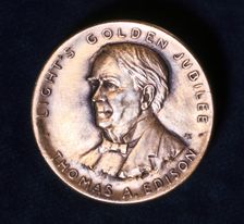 Thomas Alva Edison, American physicist and inventor, 1929