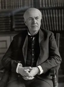 Thomas Alva Edison. Creator: Unknown