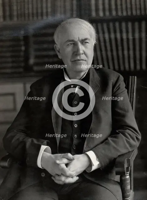Thomas Alva Edison. Creator: Unknown.