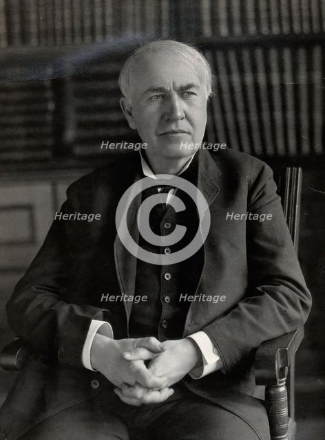 Thomas Alva Edison. Creator: Unknown.