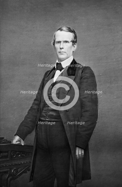 Thomas Amos Rogers Nelson of Tennessee, between 1855 and 1865. Creator: Unknown.