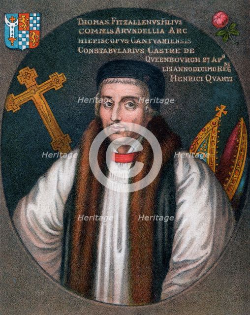 Thomas Arundel, Archbishop of Canterbury and Lord Chancellor. Artist: Unknown
