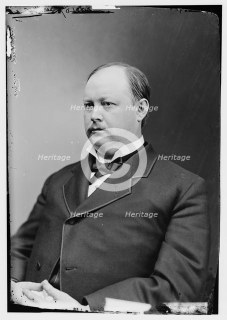 Thomas B. Reed of Maine, between 1870 and 1880. Creator: Unknown.