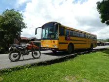 Thomas Built school bus, Costa Rica 2018. Creator: Unknown