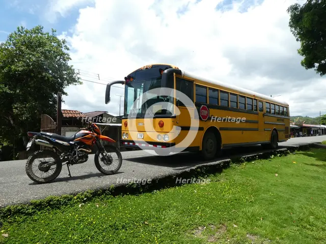 Thomas Built school bus, Costa Rica 2018. Creator: Unknown.