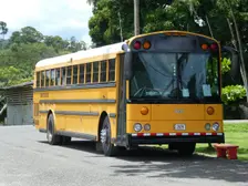 Thomas Built school bus, Costa Rica 2018. Creator: Unknown