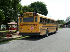 Thomas Built school bus, Costa Rica 2018. Creator: Unknown