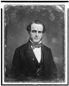 Thomas Butler King, half-length portrait, nearly facing front, between 1844 and 1860. Creator: Mathew Brady