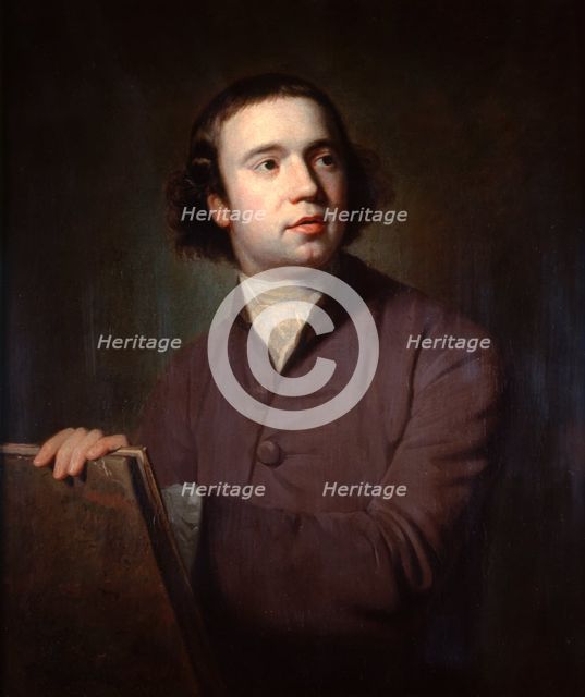 Thomas Barrow, a portrait painter, c1754-1802. Artist: George Romney