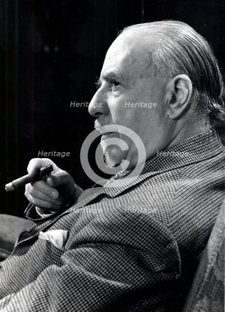 Thomas Beecham (1879-1961), English conductor and impresario. Artist: Unknown