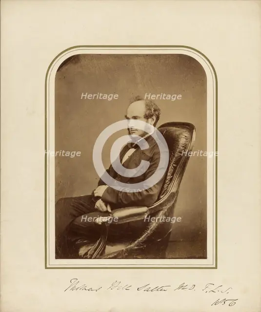 Thomas Bell Salter, M.D., F.L.S., 1856. Creator: Maull & Polyblank.