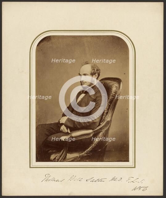 Thomas Bell Salter, M.D., F.L.S., 1856. Creator: Maull & Polyblank.