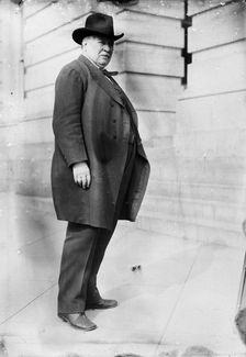 Thomas Benton Catron, Delegate From New Mexico, Walking, 1913. Creator: Harris & Ewing