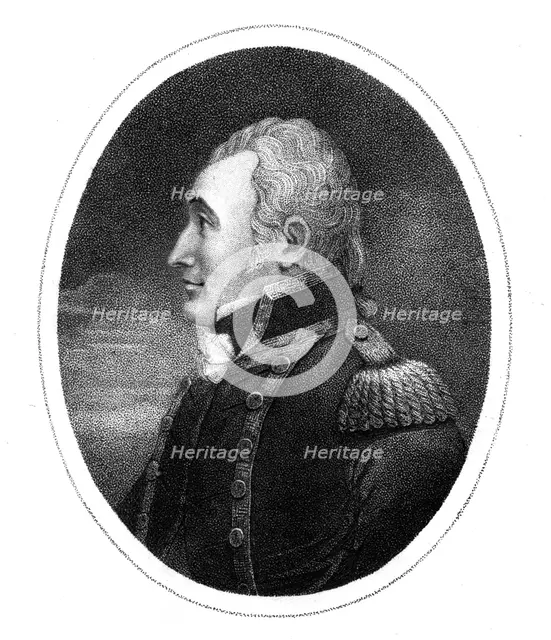 Thomas Bertie, English naval officer. Artist: Page