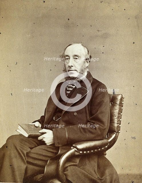 Thomas Blizard Curling, 1867. Creator: Ernest Edwards.