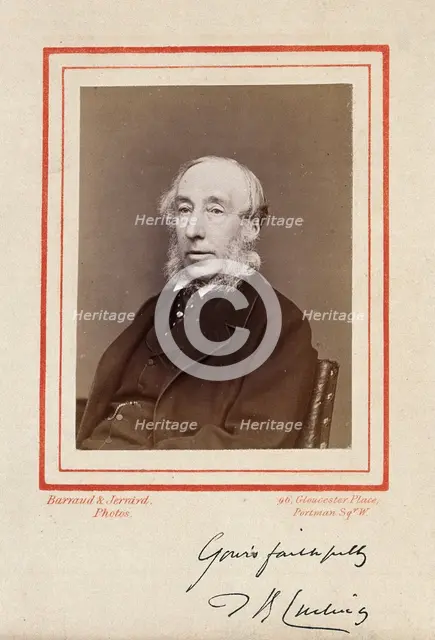 Thomas Blizard Curling, 1880. Creator: Barraud & Jerrard.