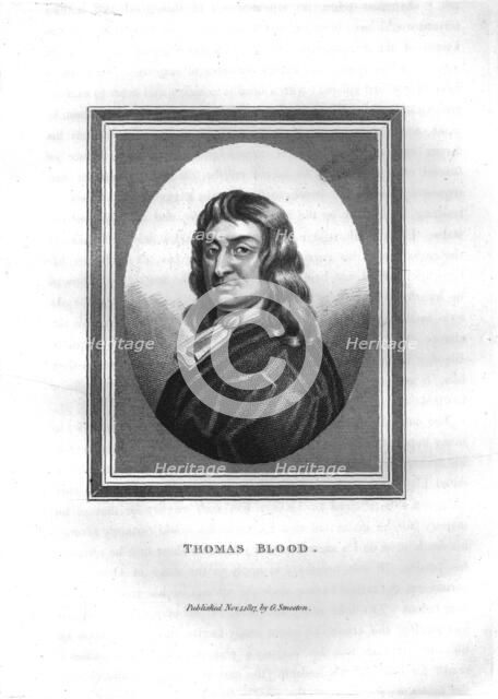 'Thomas Blood', (1817). Artist: Unknown.