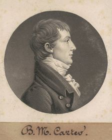Thomas Bolling Robertson, 1807-1808. Creator: Charles Balthazar Julien Févret de Saint-Mémin
