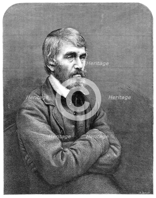 Thomas Carlyle, 1864. Creator: Mason Jackson.
