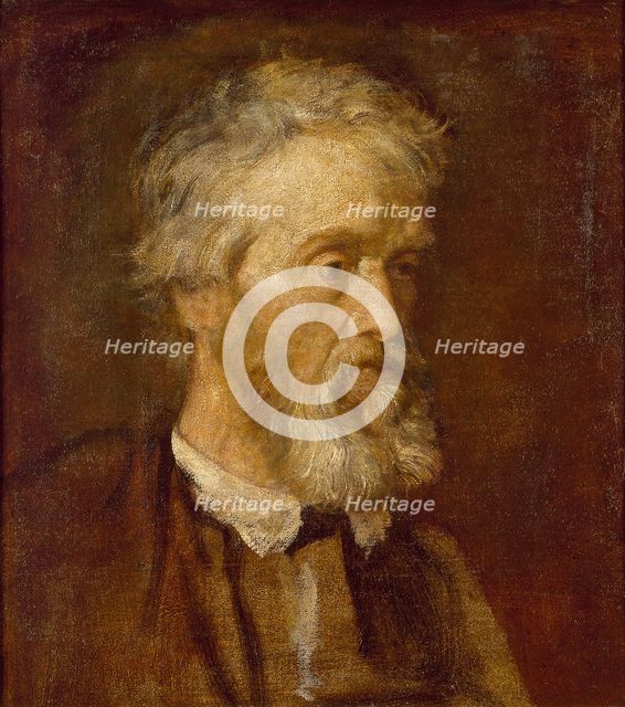 Thomas Carlyle, 1867-1868. Artist: George Frederick Watts.
