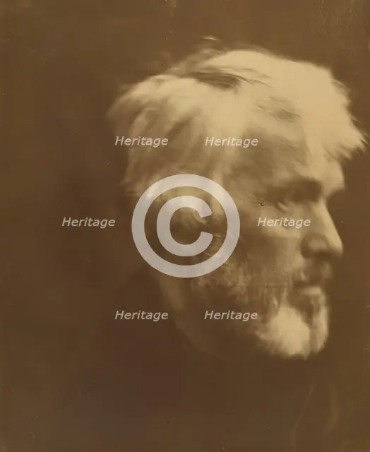 Thomas Carlyle, 1867. Creator: Julia Margaret Cameron.