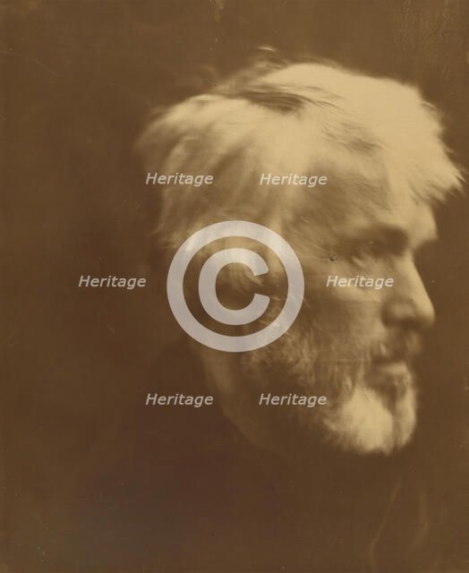 Thomas Carlyle, 1867. Creator: Julia Margaret Cameron.
