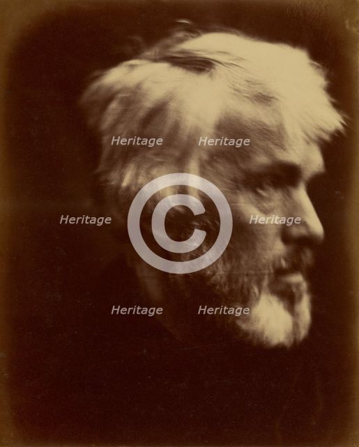 Thomas Carlyle, 1867. Creator: Julia Margaret Cameron.