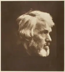 Thomas Carlyle, 1867, printed 1875. Creator: Julia Margaret Cameron