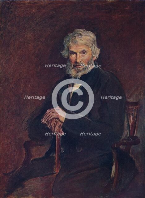 'Thomas Carlyle', 1877 (1906). Artist: John Everett Millais.