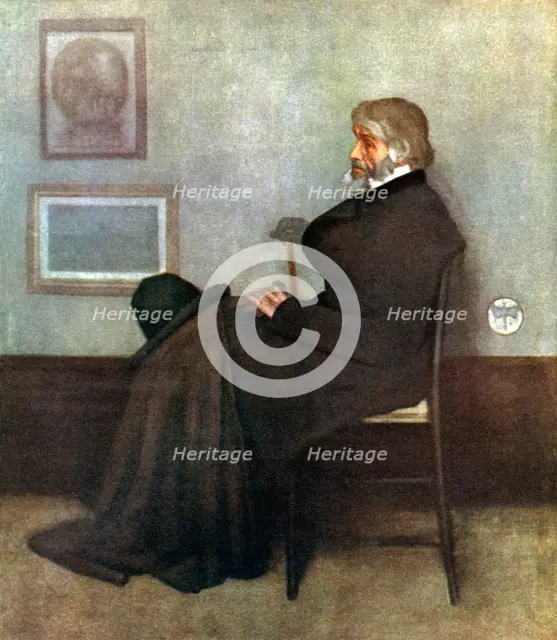 'Thomas Carlyle', (1923).Artist: Medici Society Ltd