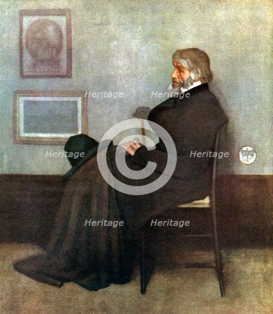 'Thomas Carlyle', (1923).Artist: Medici Society Ltd