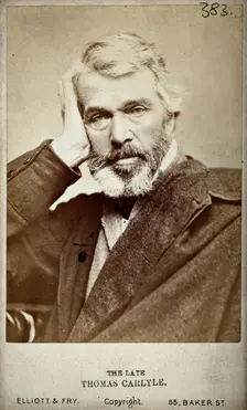 Thomas Carlyle. Creator: Elliott & Fry