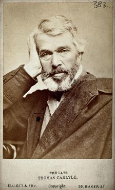 Thomas Carlyle. Creator: Elliott & Fry