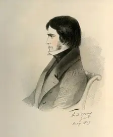 Thomas Carlyle Esquire 1839. Creator: Richard James Lane