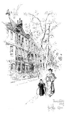 Thomas Carlyle's house at Chelsea, 1895. Creator: Unknown