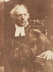 Thomas Chalmers, 1843-47. Creators: David Octavius Hill, Robert Adamson, Hill & Adamson