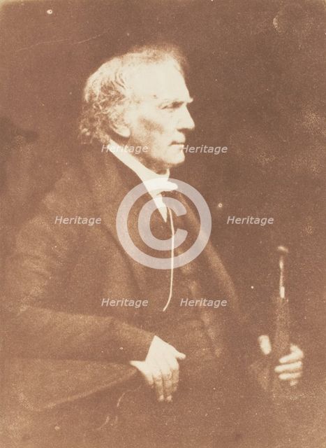 Thomas Chalmers, 1843-47. Creators: David Octavius Hill, Robert Adamson, Hill & Adamson.