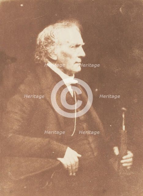 Thomas Chalmers, 1843-47. Creators: David Octavius Hill, Robert Adamson, Hill & Adamson.