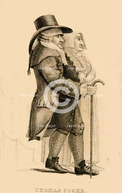 'Thomas Cooke, the notorious Islington Miser', 1822. Creator: Robert Cooper.