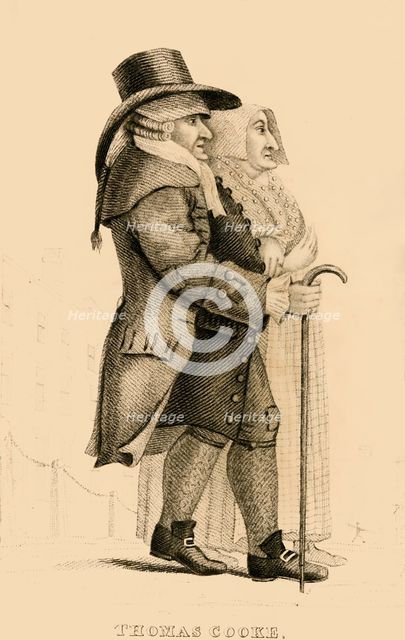 'Thomas Cooke, the notorious Islington Miser', 1822. Creator: Robert Cooper.