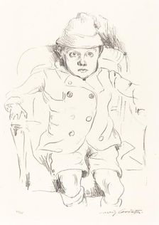 Thomas Corinth, 1913. Creator: Lovis Corinth